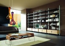 vestavěné skříně do obývacího pokoje